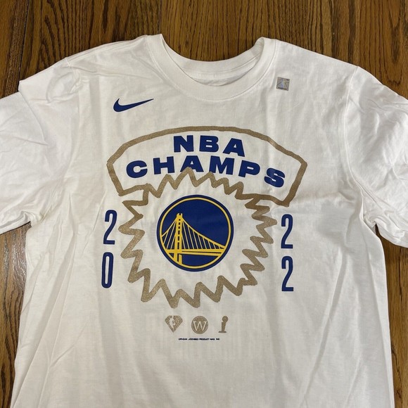 Golden State Warriors Nike 2022 NBA Finals Champion Roster T Shirt Size L XL XXL - Picture 3 of 5